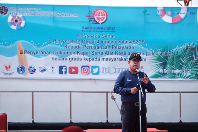 Harhubnas 2021, Sekda Sulsel Harap Kesadaran Internal Masyarakat Pengguna Transportasi Laut